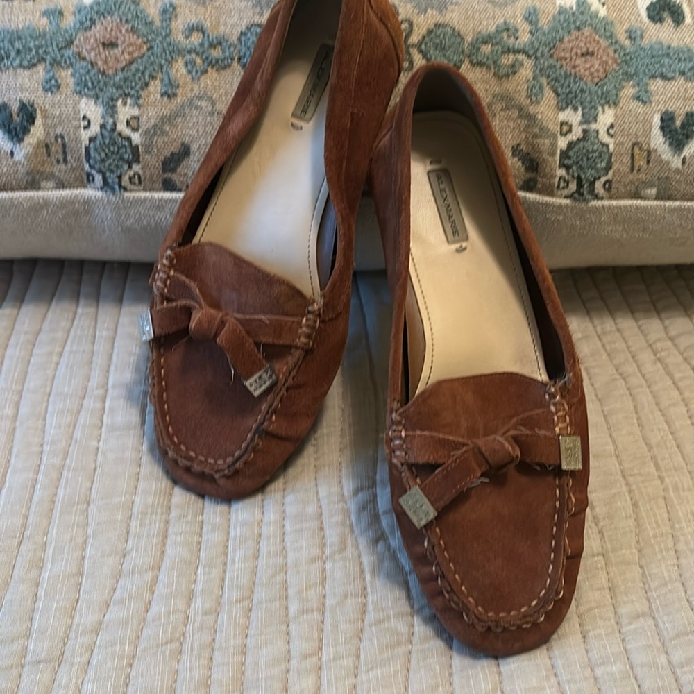 Women’s suede loafers